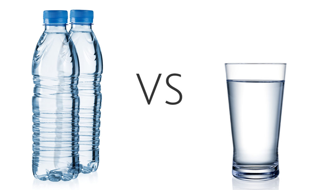 Закрытая в бутылке вода  пропала